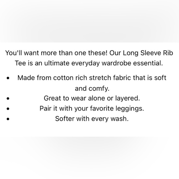 Kids Long Sleeve Tee in Blush by boutique brand Lovely Littles - Picture 6 of 6